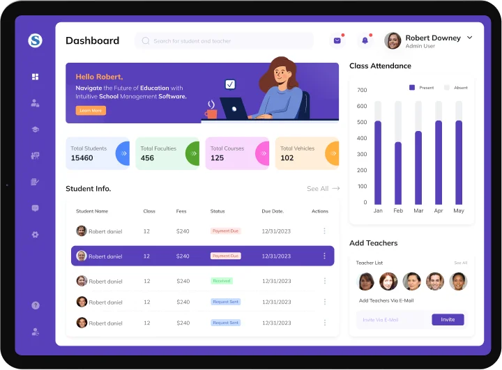 banner-school-management-dashboard-portfolio-bmv-system-integration