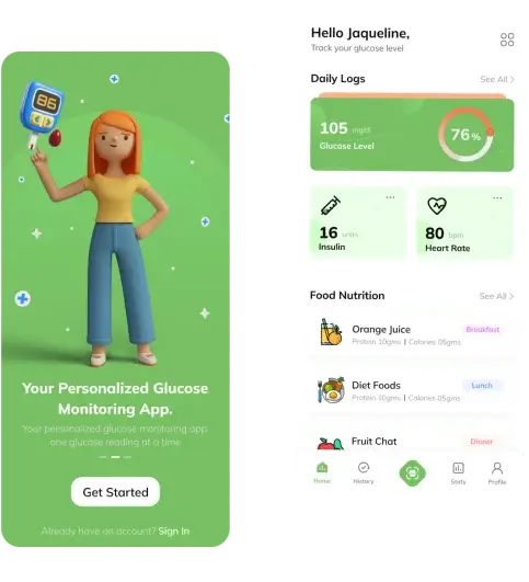 banner-glucose-tracker-mobile-app-portfolio-bmv-system-integration