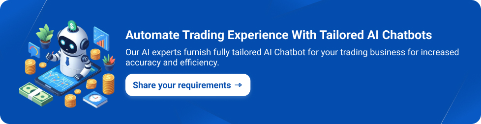 a robot operating the tablate and various icons beside it and cta texts