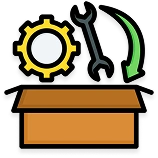 Determines needed parts