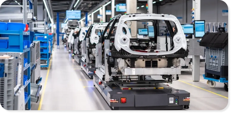Smart Industrial Manufacturing Solutions for Guided Automation Systems